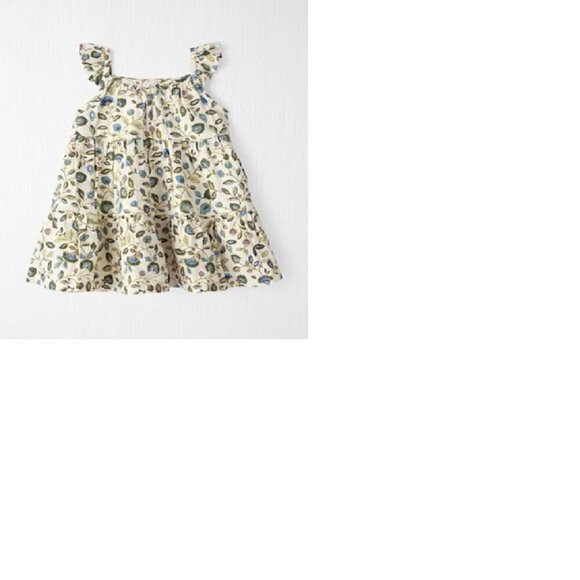 Little Planet Baby Tiered Organic Sundress 12M - Picture 2 of 11